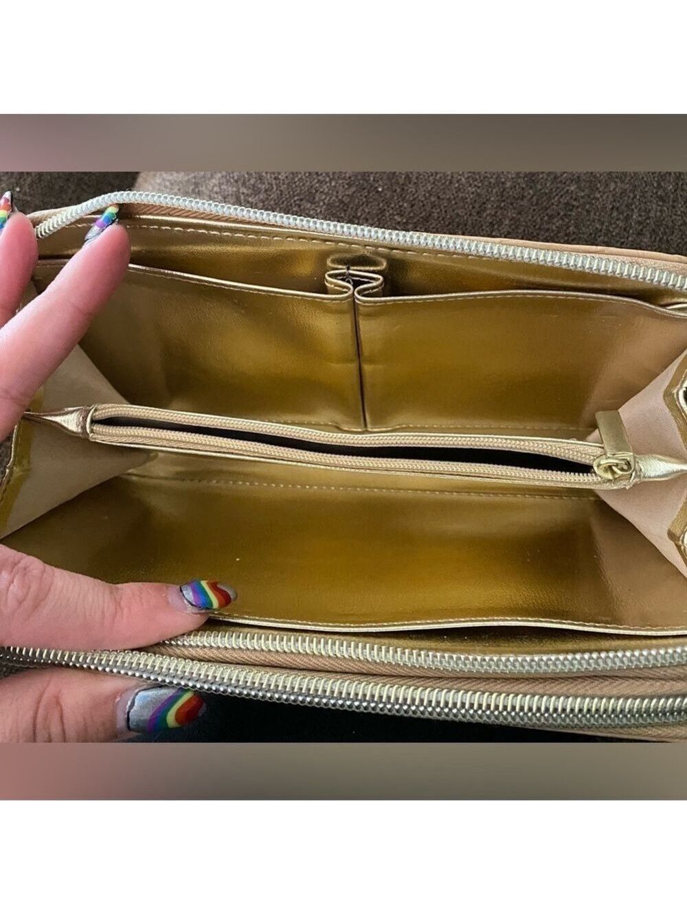 Steve Madden Python Beige Wallet - Picture 8 of 16